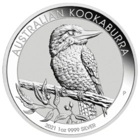 1<sub>oz</sub> Perth Mint Kookaburra Silver Coin