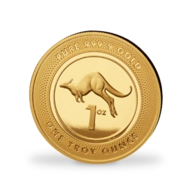 1<sub>oz</sub> Melbourne Mint Kangaroo Gold Coin