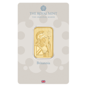 20<sub>g</sub> Royal Mint Britannia Gold Minted Bar