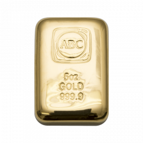 5<sub>oz</sub> ABC Gold Cast Bar