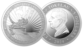 1<sub>oz</sub> ABC Untamed Landscapes Thorny Lizard Silver Coin