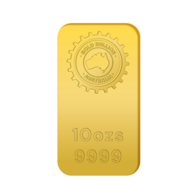 10<sub>oz</sub> GBA Gold Cast Bar