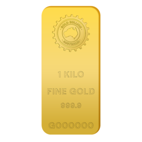 1<sub>kg</sub> GBA Gold Cast Bar