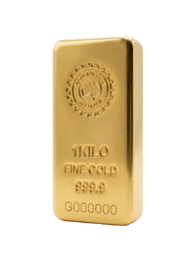 1<sub>kg</sub> GBA Gold Cast Bar - 2 Weeks Delay