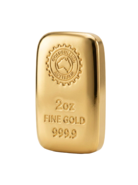 2<sub>oz</sub> GBA Gold Cast Bar