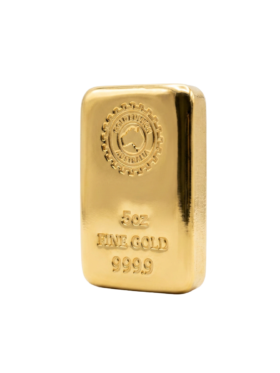 5<sub>oz</sub> GBA Gold Cast Bar