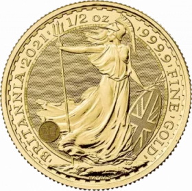 1/2<sub>oz</sub> Royal Mint Britannia Gold Coin