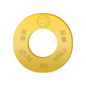 37.5<sub>g</sub> GBA Tael Gold Cast Bar