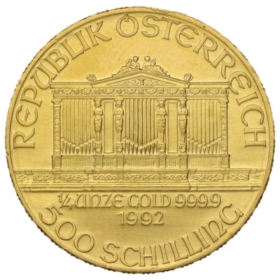 1/4<sub>oz</sub> Austrian Philharmonic Gold Coin